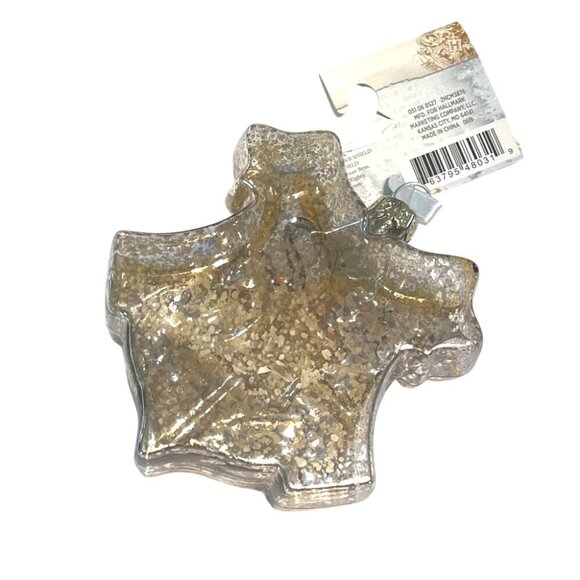 Hallmark Xmas Ornament Harry Potter Hogwarts Crest Blown Glass NWT 4.5" - Picture 4 of 4